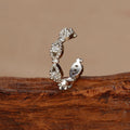 1PC New Design Stainless Steel Zircon Clip Earrings For Woman Fashion No Piercing Fake Cartilage Jewelry