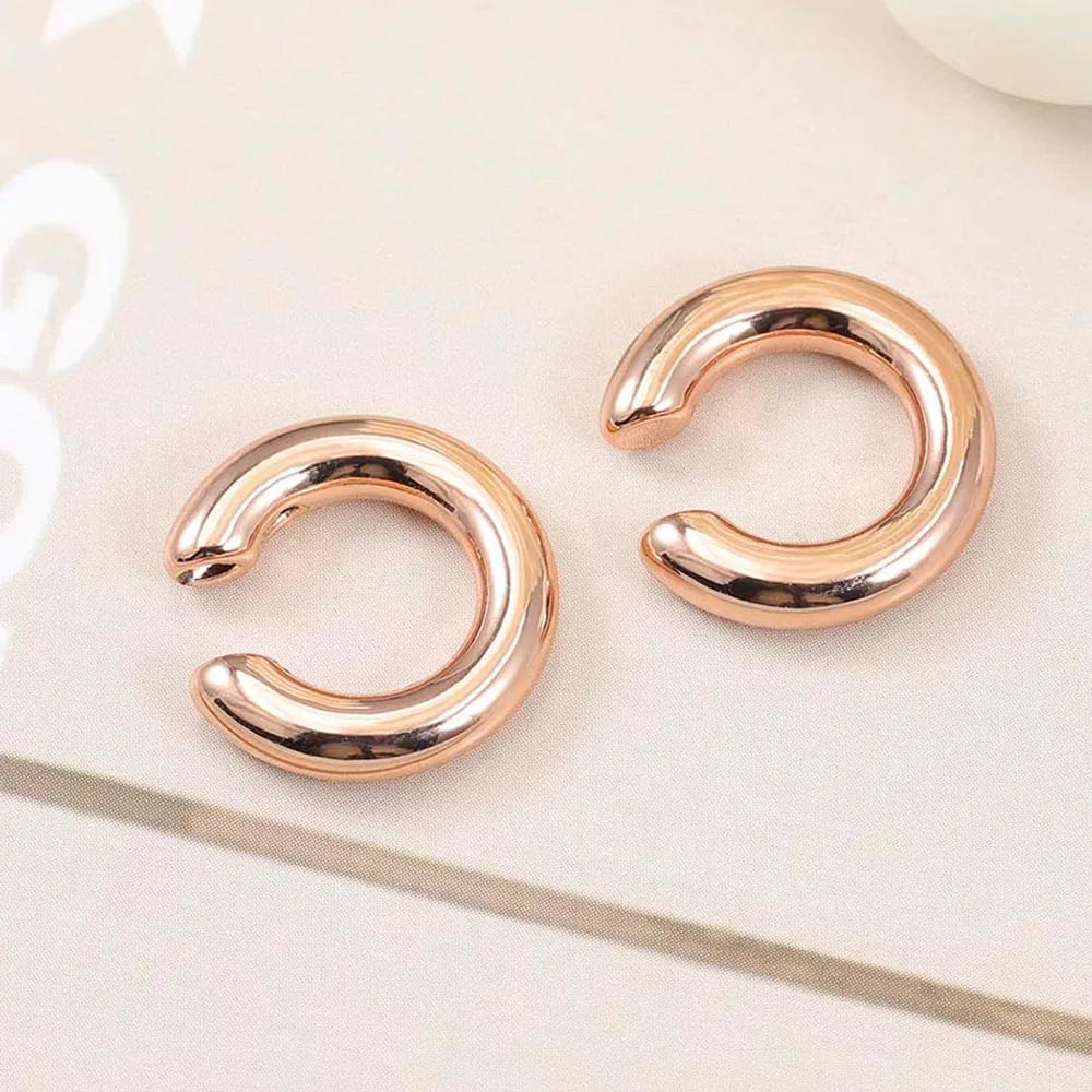 4 Pairs or 1 Pair Stainless Steel Gentle Round Earrings, Luxurious and Chic - Perfect for Women’s Holiday Gifts