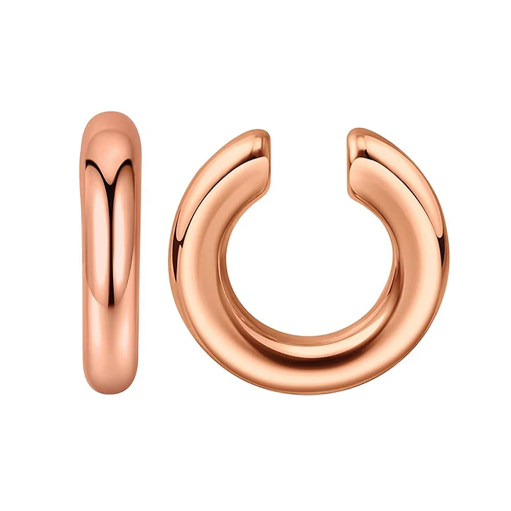4 Pairs or 1 Pair Stainless Steel Gentle Round Earrings, Luxurious and Chic - Perfect for Women’s Holiday Gifts
